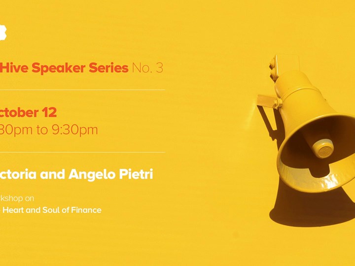 B:Hive Speaker Series No. 3: Victoria and Angelo Pietri